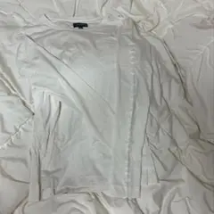 【BURBERRY GOLF】 ホワイト長袖Tシャツ サイズ1