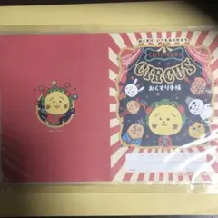 COJI-COJI コジコジ　サーカス　ポップアップ　おくすり手帳カバー　ピンク