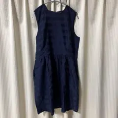 GAP ノースリーブワンピース ネイビー