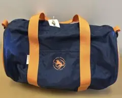 【新品】海猿　ボストンバッグ　ネイビー　オレンジ