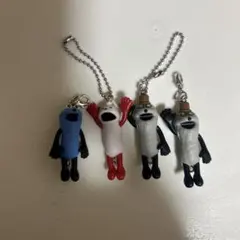 パペットスンスン　キーホルダー4点セット
