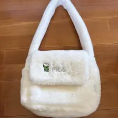 FILA×PEANUTS フェイクファーショルダーバック FILA