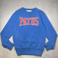 H&M PATHS ロゴスウェット ブルーのサムネイル