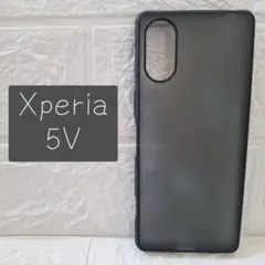 Xperia 5V スマホケース カバー ブラック SO-53D SOG12