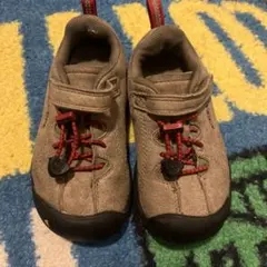 【G】 KEEN キッズ スニーカー ベージュ　ジャスパー　17cmのサムネイル