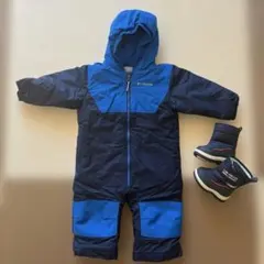 ＊りんご様＊Columbia スノーオーバーオール 12-18ヶ月　スノーブーツ