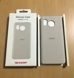 AQUOS sense8 SHARP純正シリコンケース 新品未使用のサムネイル