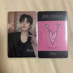 Stray Kids スンミン MAXIDENT ラキドロ トレカ セット