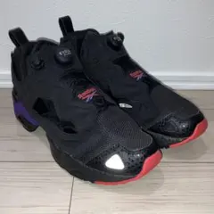 美品 27cm REEBOK PUMP FURY 95 EASTBAY 黒 紫