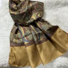 Pierre Balmain ペイズリー ロングスカーフ ユニセックス123