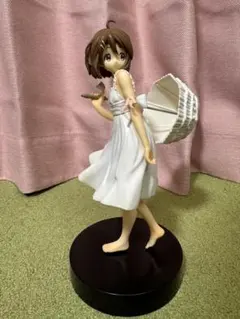 箱、靴無し　けいおん! SQフィギュア 平沢唯 白ワンピース フィギュア