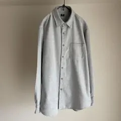 UNIQLO ユニクロ　フランネルシャツ　グレー　XL