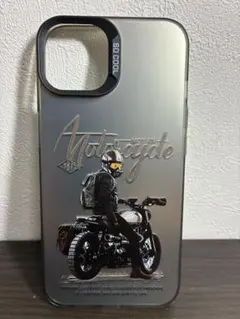 iPhone14ケース モーターサイクルデザイン