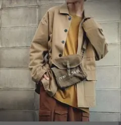 ａｎｔｉｑｕａ　アンティカ　メンズジャケット　ベージュ　綿100% 完売品