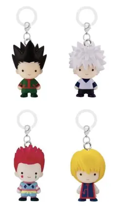 HUNTER×HUNTERめじるしアクセサリー ゴン・キルア・ヒソカ・クラピカ