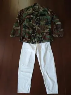 US ARMY BDUジャケット＋ロシア軍　スリーピングパンツのサムネイル