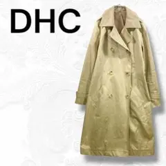DHC トレンチコート ダブルブレスト　9 ベージュ　レディース　コットン