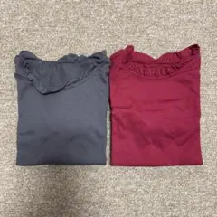 長袖トップス2点セット