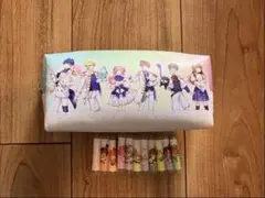 カラフルピーチ サンリオキャラクターズ ペンケース 等身大 おまけつきのサムネイル
