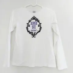ANNA SUI mini 長袖カットソー ホワイト