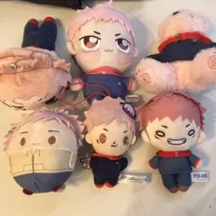 呪術廻戦　ちょぴぬいぷち　虎杖悠仁　ユージ　ぬいぐるみ　桃ゆじ 呪術廻戦 ちょぴぬいぷち 虎杖悠仁 ユージ ぬいぐるみ 桃ゆじ