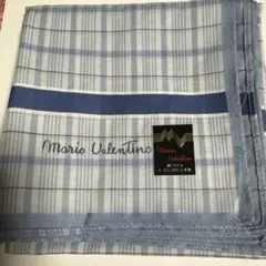 Mario Valentino チェック柄ハンカチ