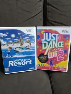 Wii Sports Resort & Just Dance2 Wii セット
