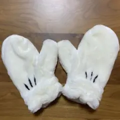 東京ディズニーリゾート ミトン ホワイト(大人用)