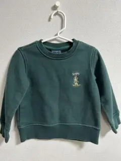 【匿名配送】TeddyBear x SHIPS グリーン　スウェット100