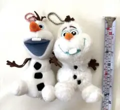 オラフ ぬいぐるみ キーホルダー付き 2点セット