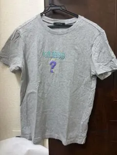 GUESS 半袖 Tシャツ グレー 刺繍ロゴのサムネイル