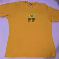 【お値下げ】希少　KENZO ENFANT イエロー リブTシャツ 150