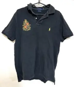 【古着】　Ralph Lauren ポロシャツ　黒　ラルフローレン　Mサイズ