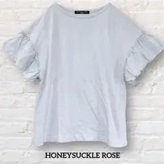ハニーサックルローズ フリル袖カットソー 半袖Tシャツ Mのサムネイル