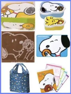 スヌーピーグッズセット 2013年ミスドの福袋 福耳ブランケット エコバッグ