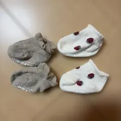 プティマイン ベビー靴下 2足セット