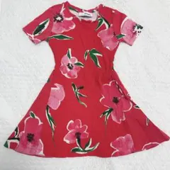 Desigual 花柄 半袖ワンピース 110-116cmのサムネイル