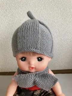 ⑮メルちゃんニット帽子　単品