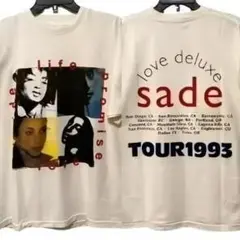Sade　Tシャツ　シャーデー 　Love Deluxe Tour 1993