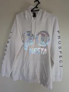 NESTA BRANDネスタブランド両面でかロゴ スウェットパーカー ;