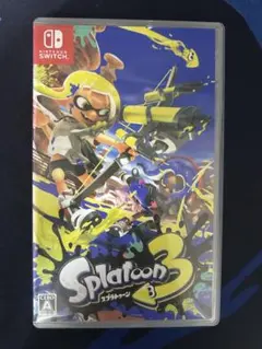 スプラトゥーン3　Splatoon 3 Nintendo Switch ソフト
