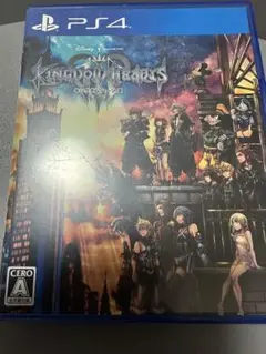 Kingdom Hearts III PS4 箱に傷があります。