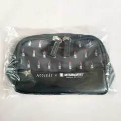 【アテニア×アルティザン＆アーティスト●多機能スリムポーチ ブラック／非売品】のサムネイル