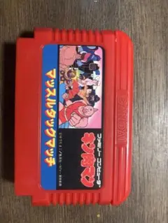 キン肉マン　マッスルタッグマッチ ファミコンソフト 赤