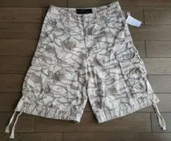 希少ROCA WEAR ロカウェア W38 バギーパンツ グレー ハーフパンツ 希少ROCA WEAR ロカウェア W38 バギーパンツ グレー ハーフ