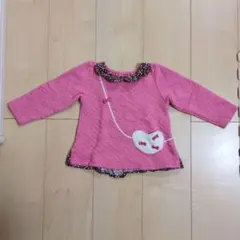 Biquette Club ピンク 長袖Tシャツ 95