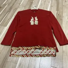 メンズ　カネコ　イサオ　ラビット　トレーナー