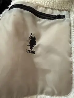 USPA フリースジャケット Lサイズ ホワイト