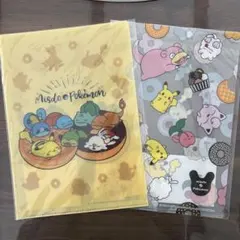 【新品未使用】ミスド ポケモン クリアファイル A4サイズ