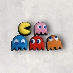 匿名発送⭐︎⭐︎ クロックス ジビッツ パックマン 5個セット